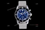 OXF Breitling Superocean B01 Chronograph 42mm 01 Movement Blue Face Watch